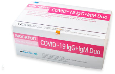 抗体キット COVID-19 IgG+IgM Duo